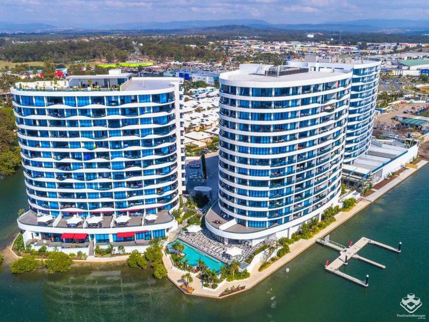 2 bedrooms Apartment / Unit / Flat in 1609/5 Harbourside Court BIGGERA WATERS QLD, 4216