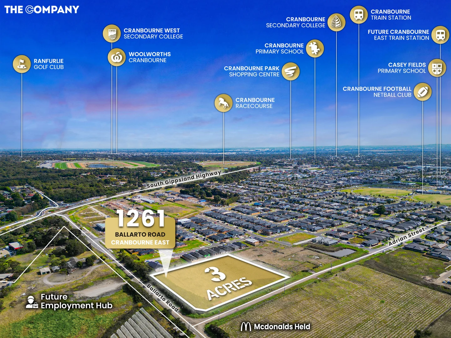 1261 Ballarto Road, Cranbourne East VIC 3977 - Vacant Land for Sale