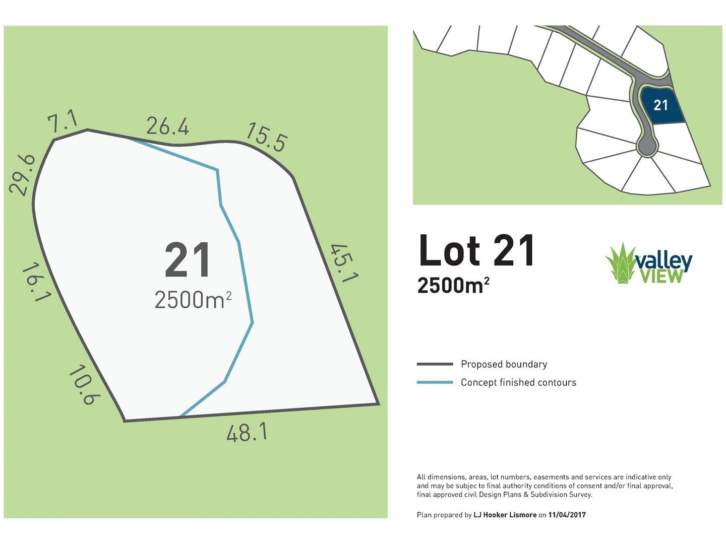 Lot 21 Valley View Estate, Richmond Hill Rd, Goonellabah NSW 2480, Image 0