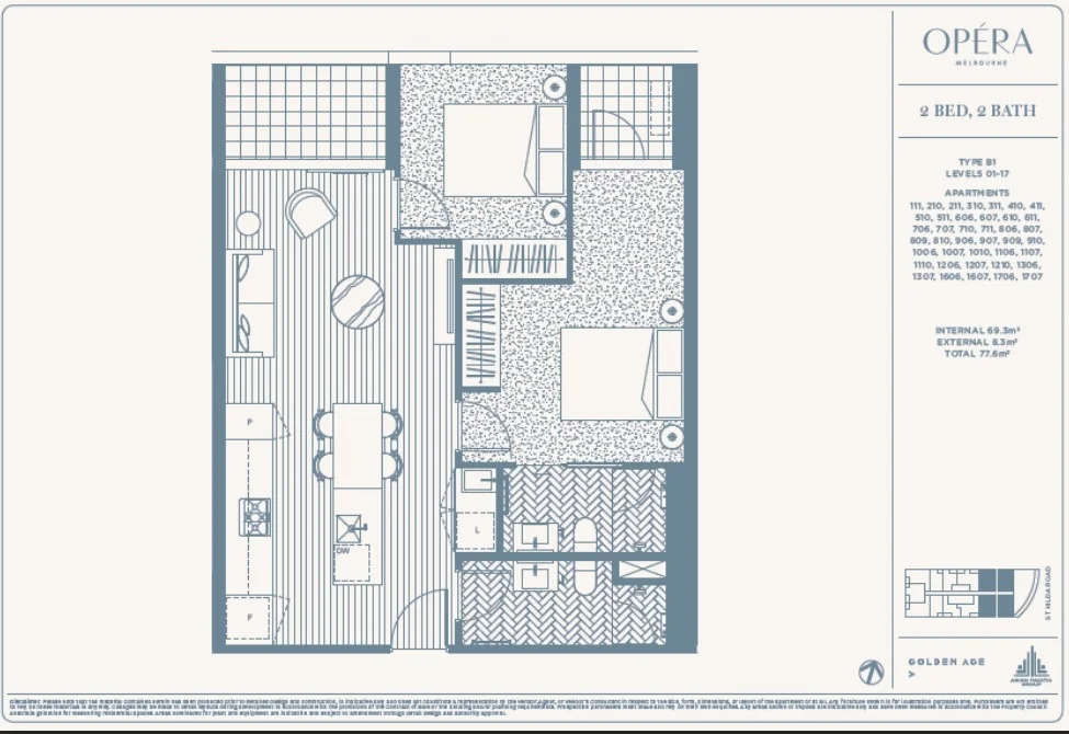 Additional image 16 of 706/450 St Kilda Road, Melbourne VIC 3004