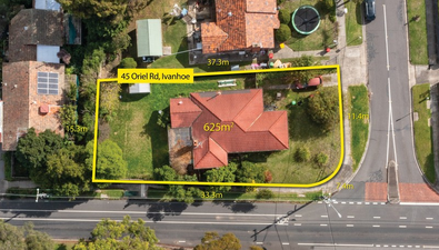 Picture of 45 Oriel Road, IVANHOE VIC 3079