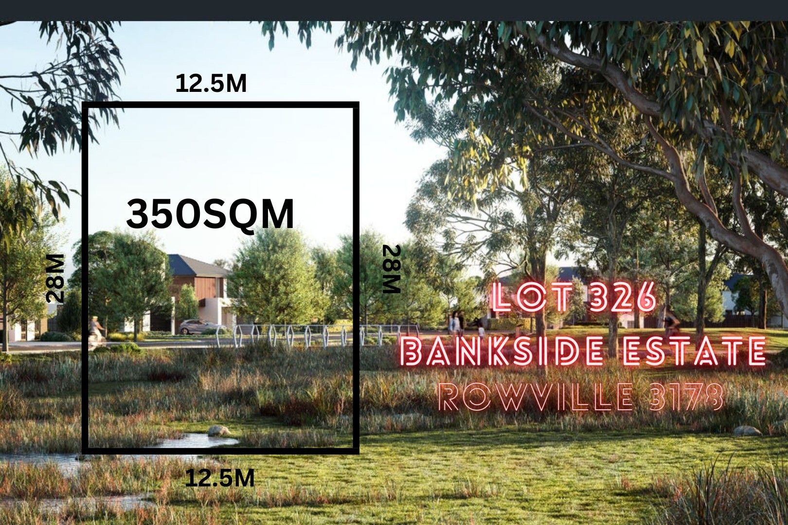 Vacant land in Lot 326/Bankside Street, ROWVILLE VIC, 3178