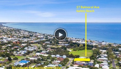 Picture of 27 Balmoral Avenue, SAFETY BEACH VIC 3936