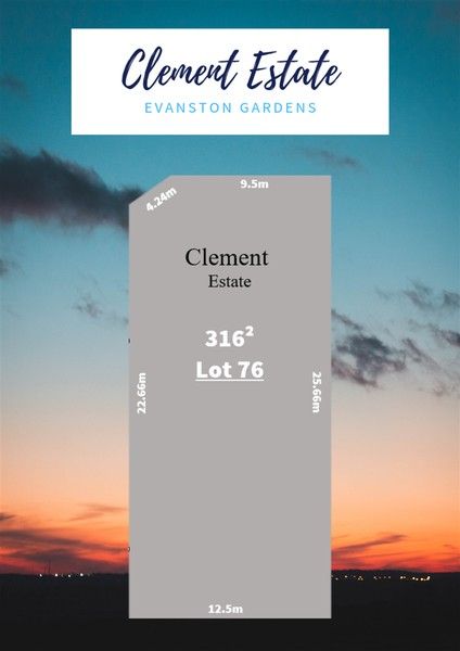 Lot 76 Evans Crescent, Clement Estate, Evanston Gardens SA 5116, Image 0