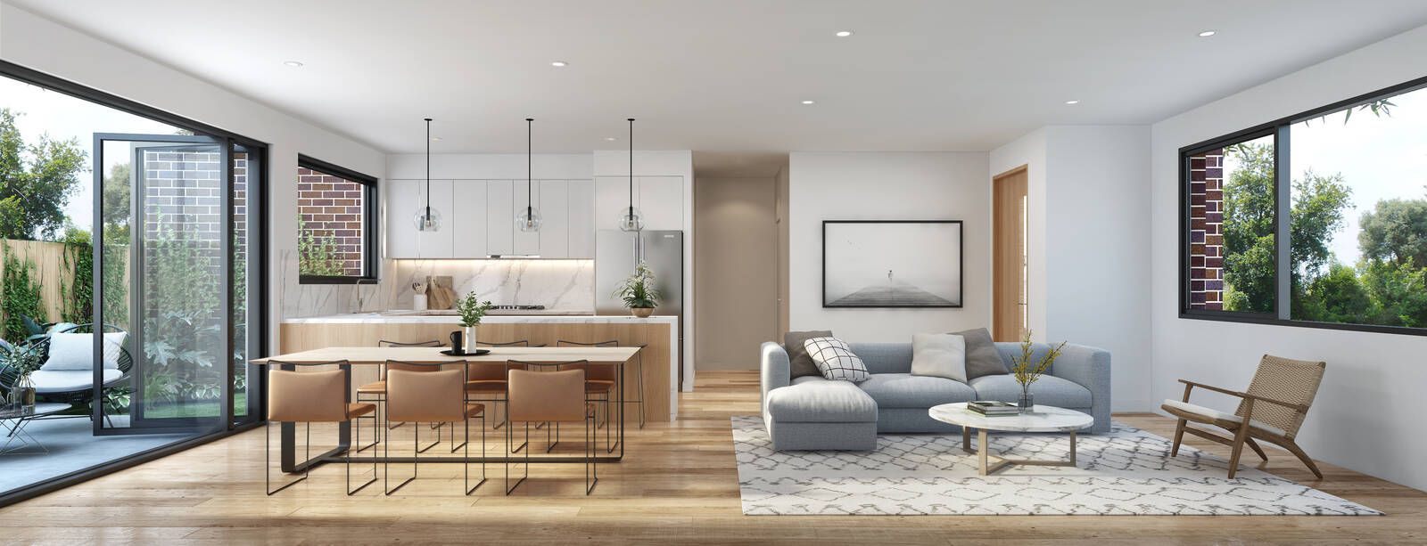 3 bedrooms Townhouse in 2, 3 & 4/136 Parker Street TEMPLESTOWE VIC, 3106