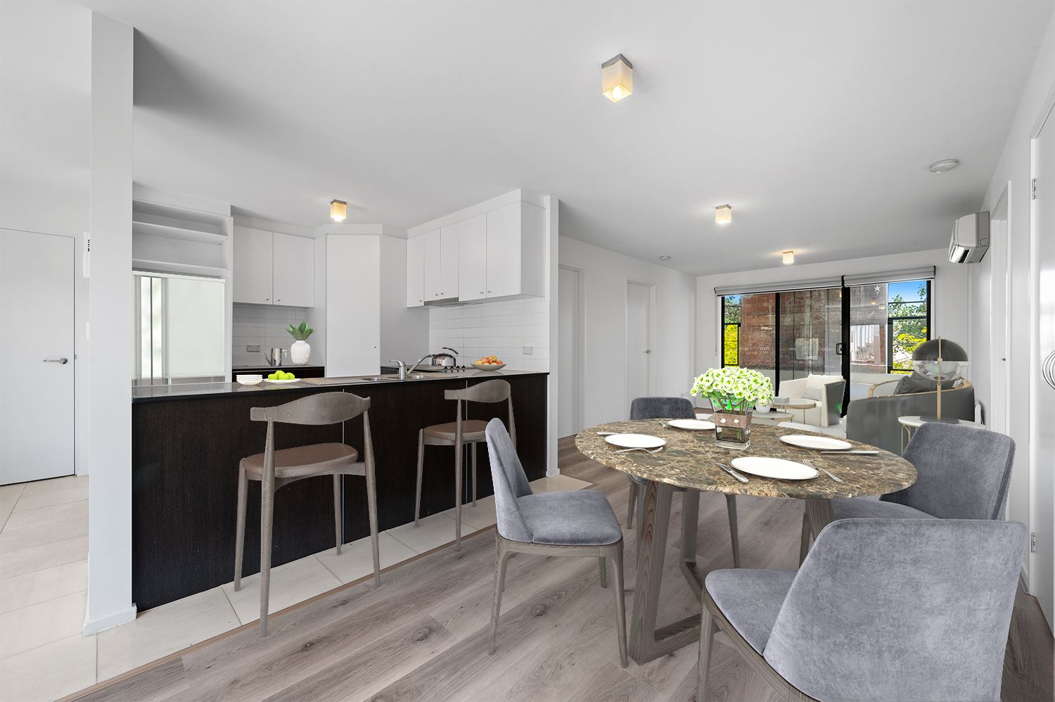 2 bedrooms Apartment / Unit / Flat in 4/1-9 Villiers Street NORTH MELBOURNE VIC, 3051