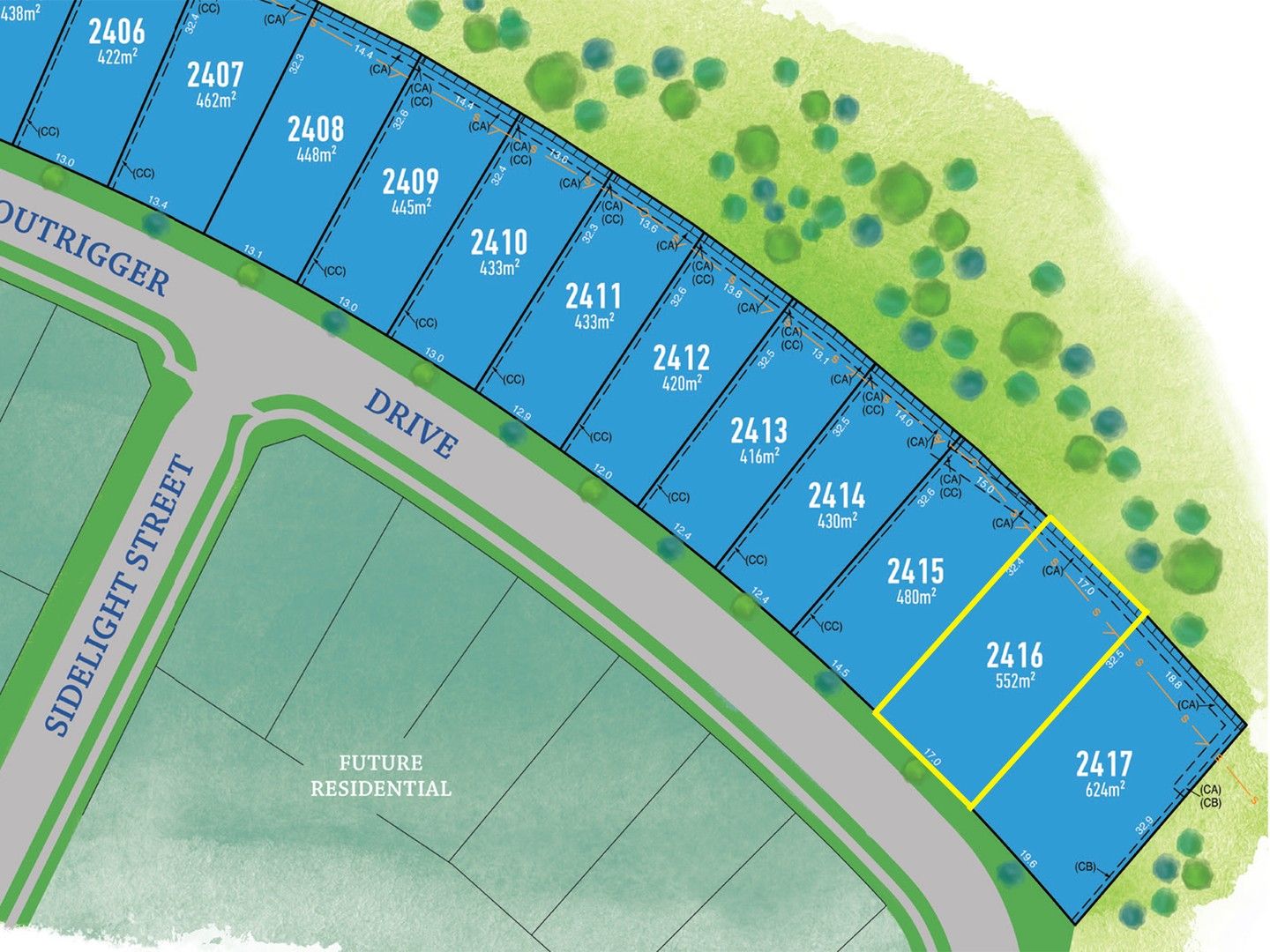 Vacant land in Lot 2416 Outrigger Drive, TERALBA NSW, 2284