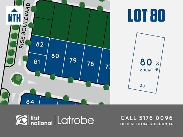 Picture of Lot 80 Rise Boulevard, TRARALGON VIC 3844