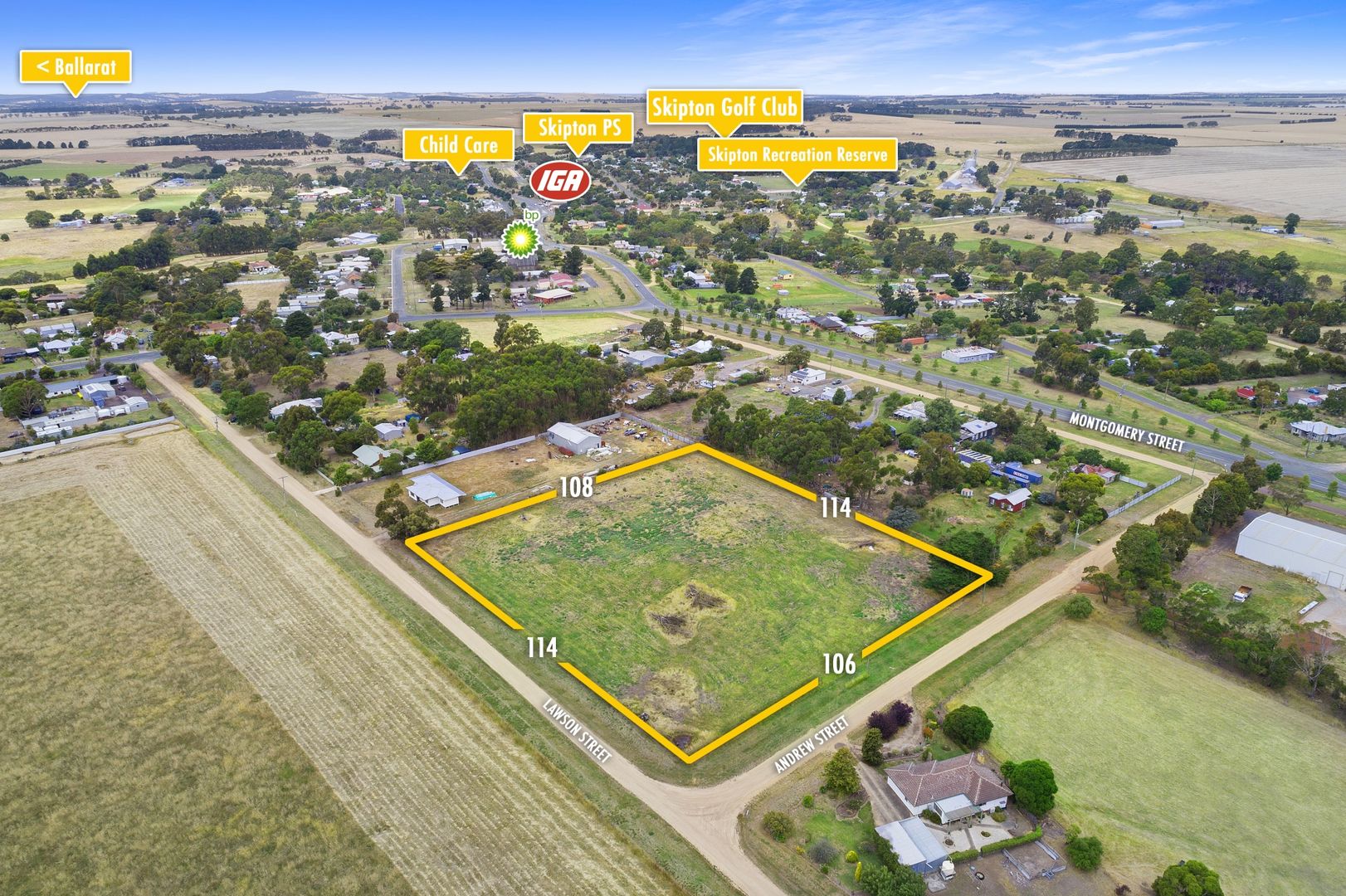 Lawson Street, Skipton VIC 3361 Vacant Land for Sale 240,000