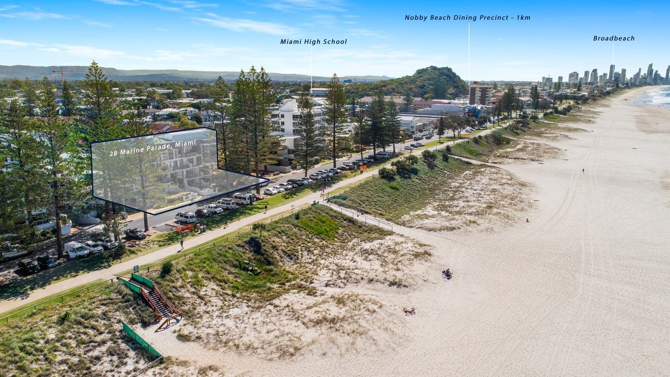2 bedrooms Apartment / Unit / Flat in 20/28 Marine Parade MIAMI QLD, 4220