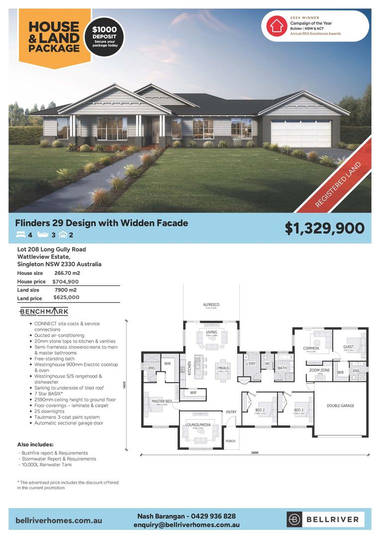 Lot 208 Long Gully Road Wattleview Estate, Singleton NSW 2330 | Domain