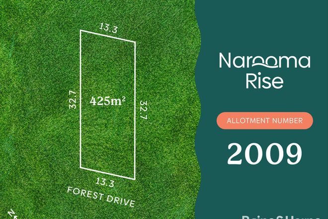 Picture of Lot 2009 "Narooma Rise", MURRAY BRIDGE SA 5253