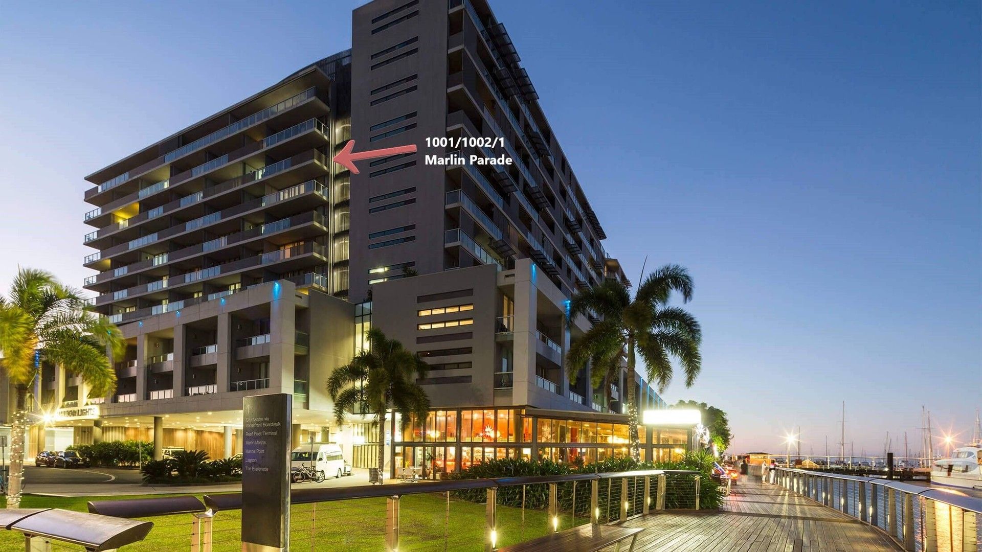 2 bedrooms Apartment / Unit / Flat in 1001/1002/1 Marlin Parade CAIRNS CITY QLD, 4870