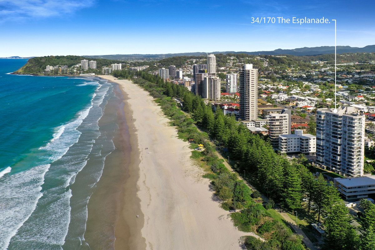 34/170-180 The Esplanade , Burleigh Heads QLD 4220