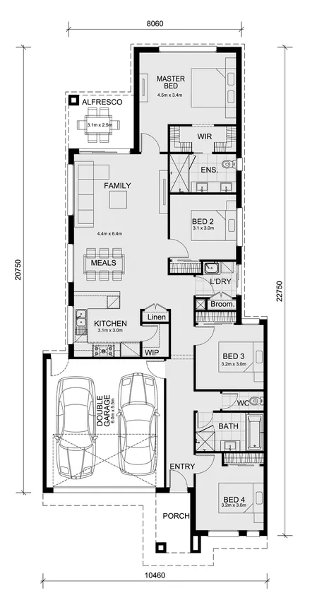 Mimosa Homes Proudly Presents the Glenmore 207 - View 2