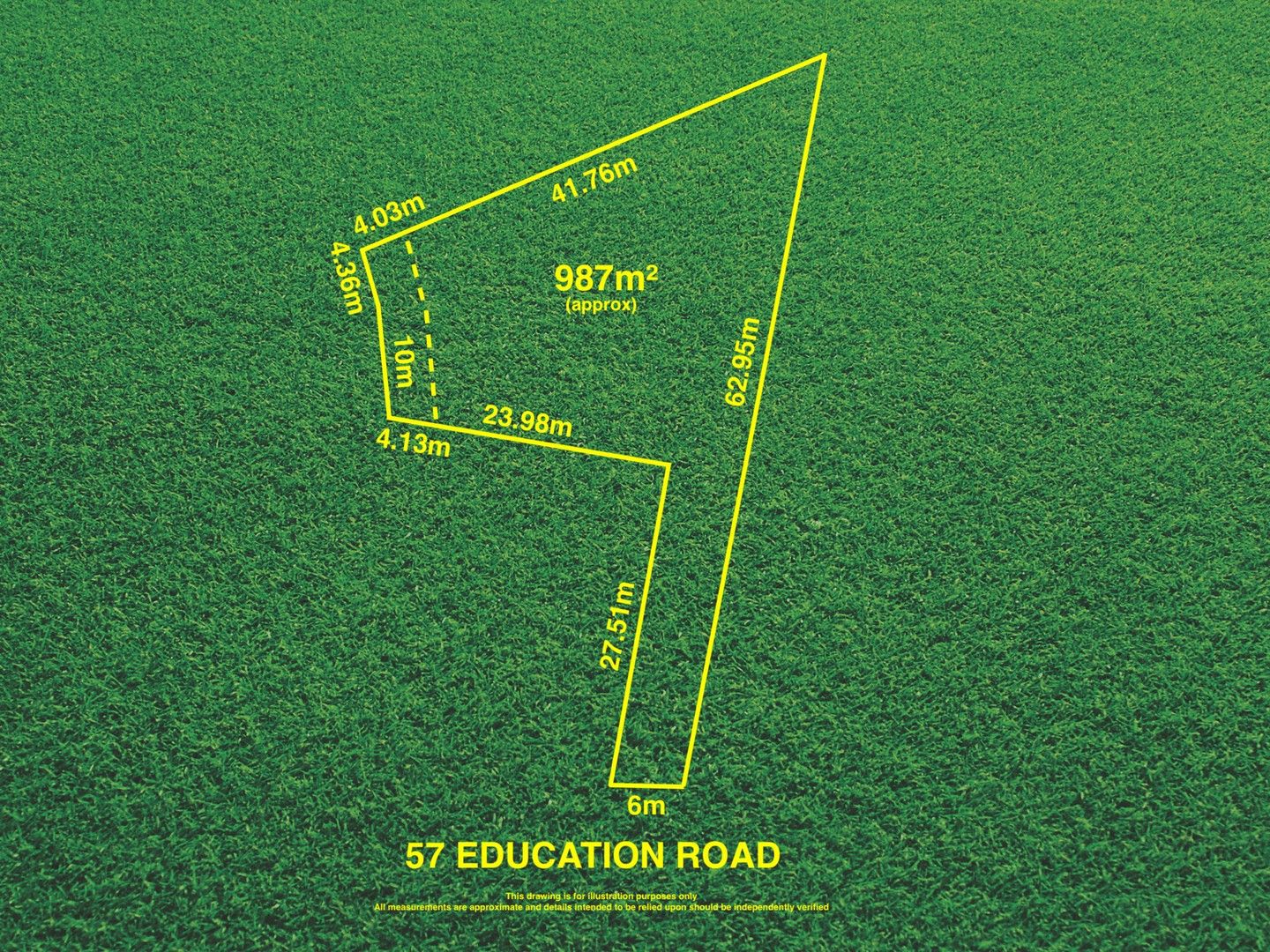 Vacant land in 57 Education Road, HAPPY VALLEY SA, 5159