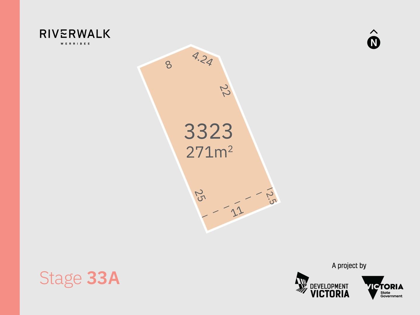 Vacant land in Lot 3323 (Riverwalk) Tulsi Avenue, WERRIBEE VIC, 3030