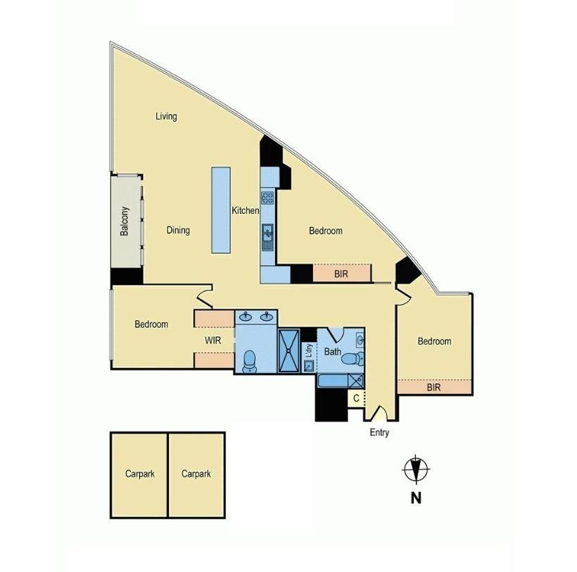 3301/1 Freshwater Place, Southbank VIC 3006, Image 1