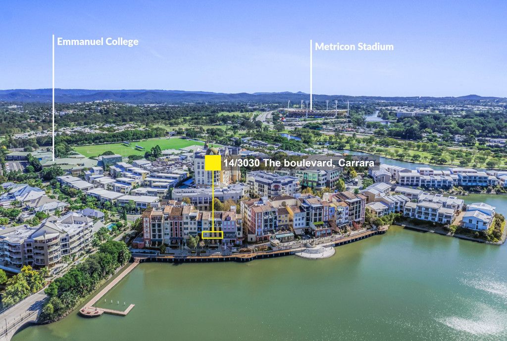 2 bedrooms Apartment / Unit / Flat in 14/3030 The Boulevard CARRARA QLD, 4211