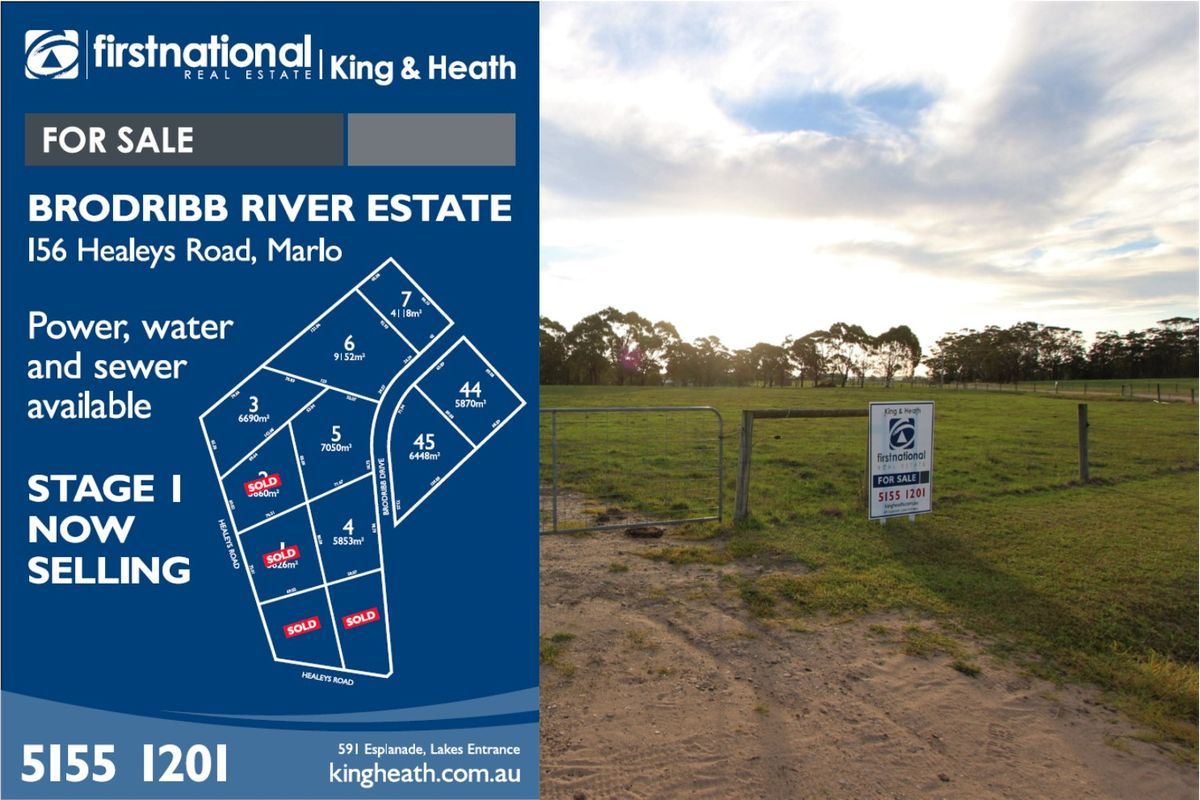 Lot 45 Brodribb Drive, Marlo VIC 3888, Image 0