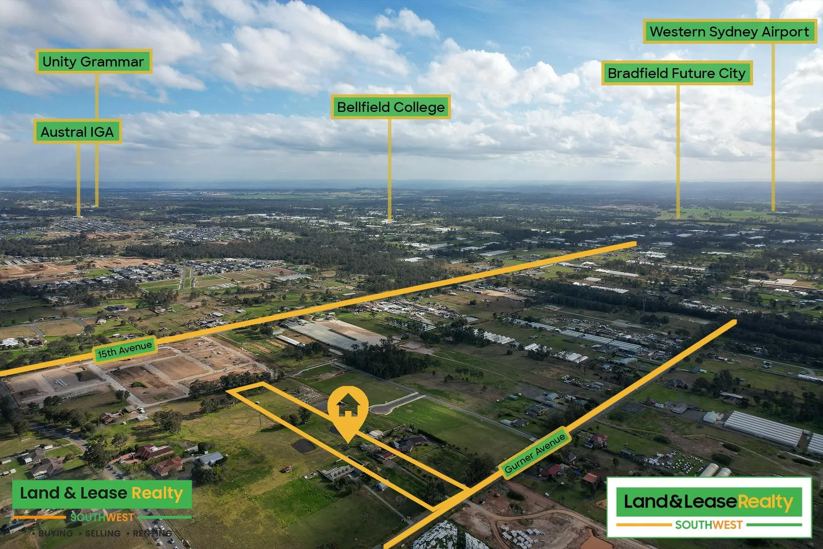 Land For Sale Late 2027 Registration | Just 15 Minutes Drive From Western Sydney International Airport | House and Granny Potential STCA - Widok 2
