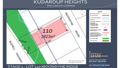 Picture of Lot 111 Kudardup Heights, KUDARDUP WA 6290