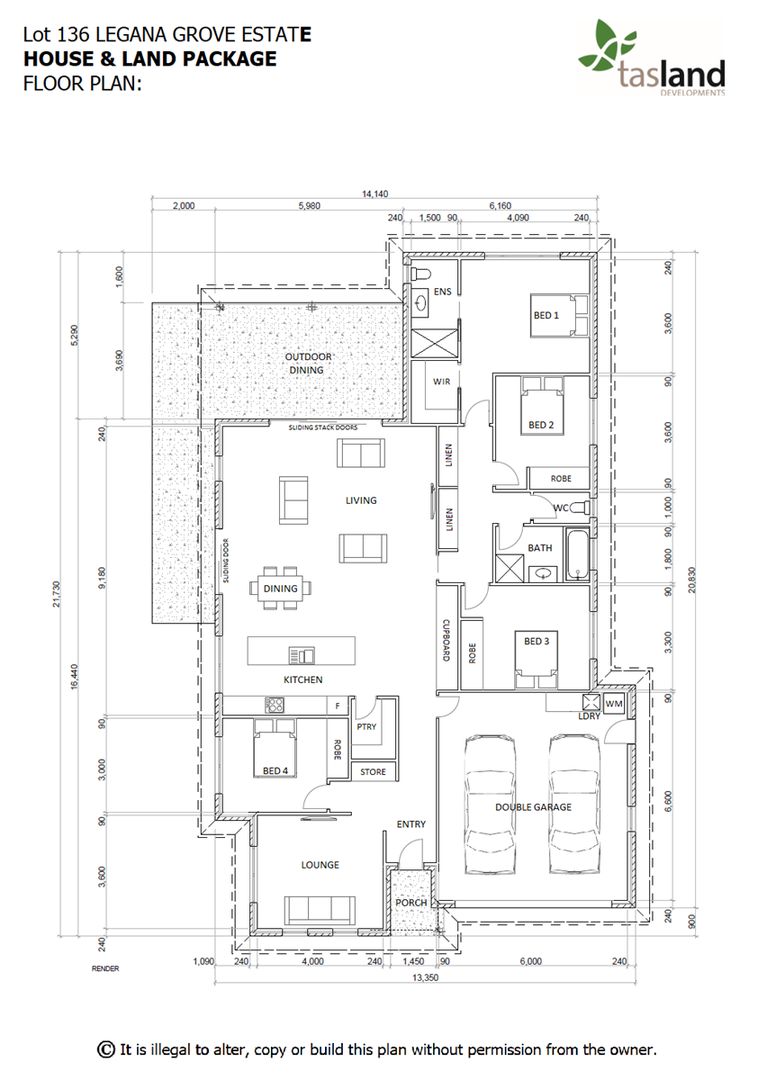 Lot 136 Bunya Court, Legana TAS 7277, Image 2