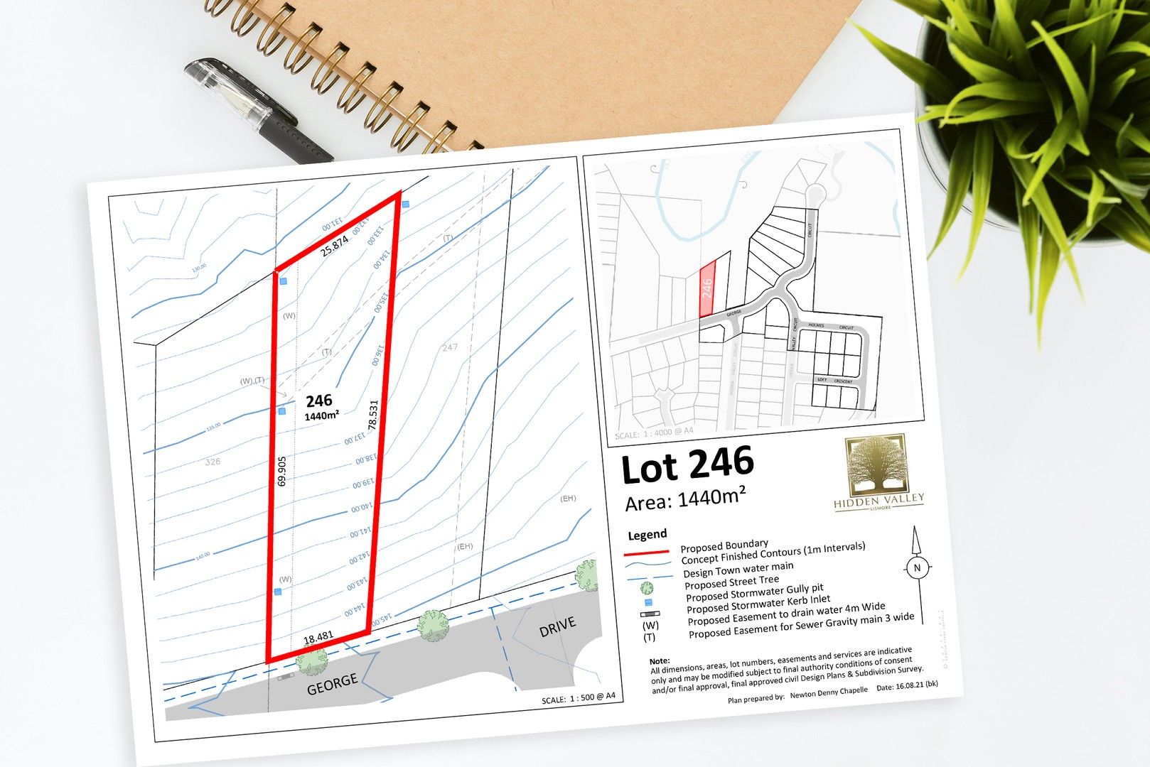 Proposed Lot 246 George Drive, Chilcotts Grass NSW 2480, Image 0