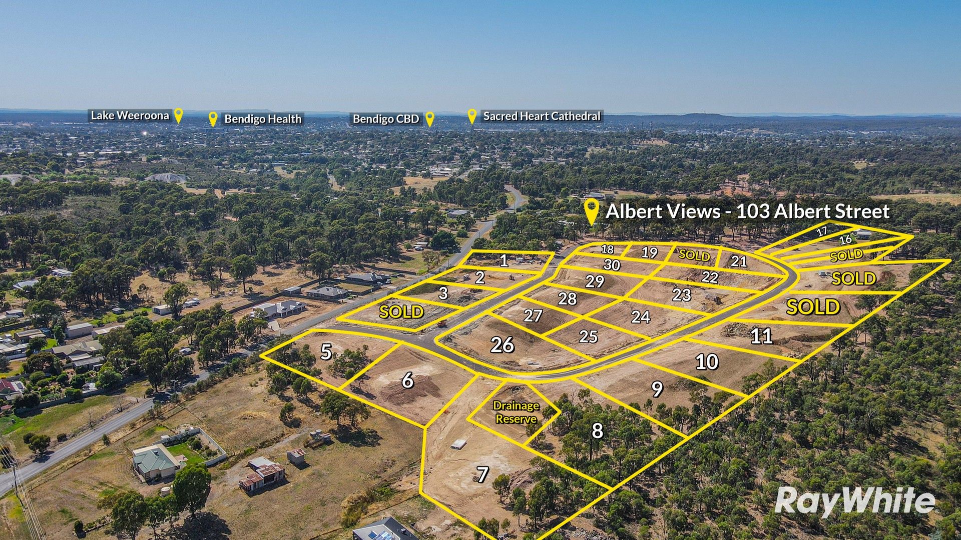 Lot 5,6,9,16,18,21/103 Albert Street, Maiden Gully VIC 3551 Domain