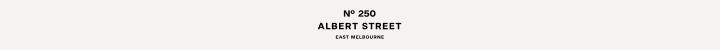 Branding for 250 Albert Street