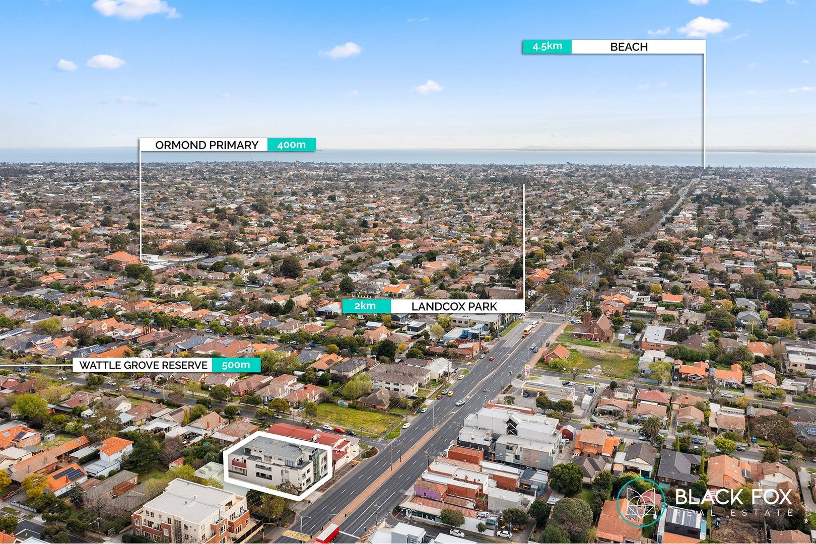 2 bedrooms Apartment / Unit / Flat in 101/494 North Road ORMOND VIC, 3204