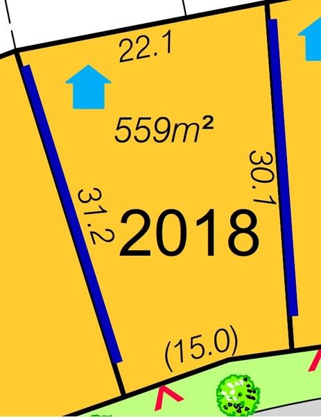 Vacant land in Lot 2018 COLUMBINE CRESCENT, CABOOLTURE QLD, 4510