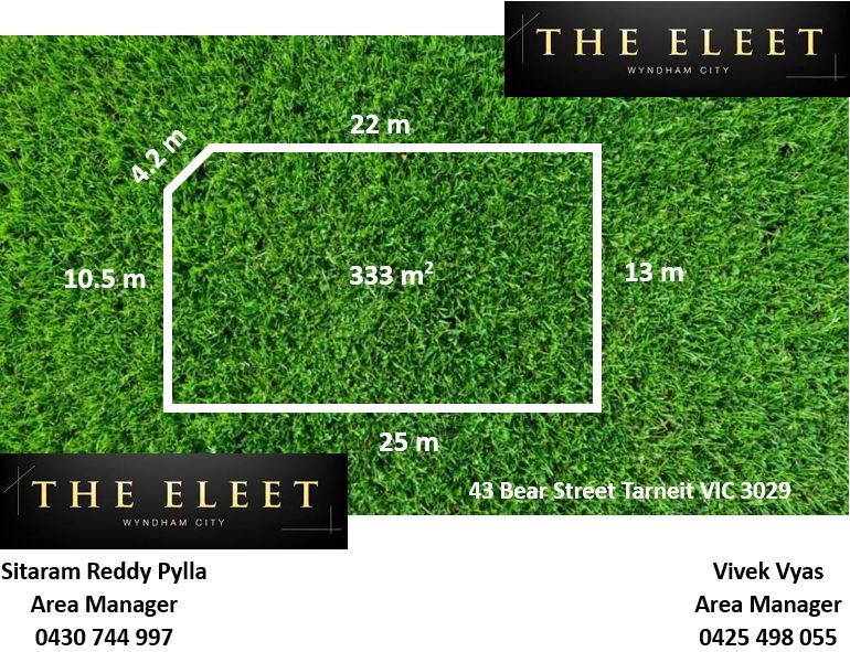Vacant land in 43 Bear Street, TARNEIT VIC, 3029