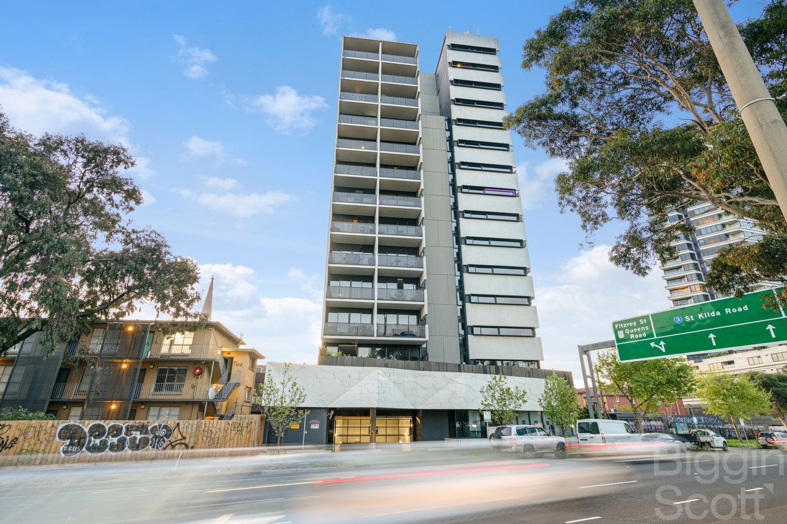 2 bedrooms Apartment / Unit / Flat in 1201/101 St Kilda Road ST KILDA VIC, 3182