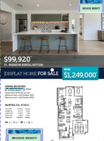 4 bedrooms House in  SPRING MOUNTAIN QLD, 4300