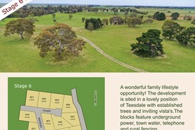 Picture of Lot 602 Tawarri Estate, TEESDALE VIC 3328