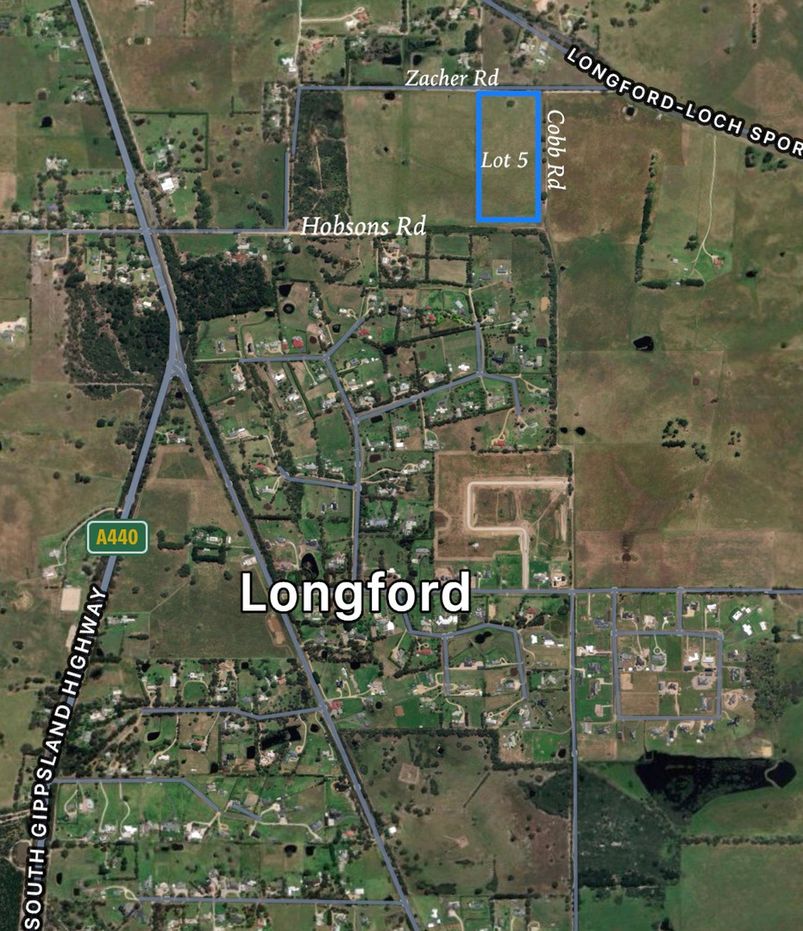 lot 5/00 Hobsons Road, Longford VIC 3851 Farm for Sale Domain