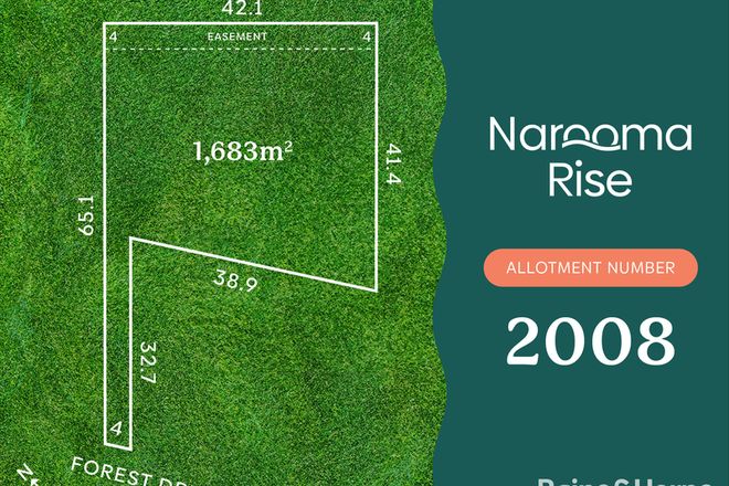 Picture of Lot 2008 "Narooma Rise", MURRAY BRIDGE SA 5253