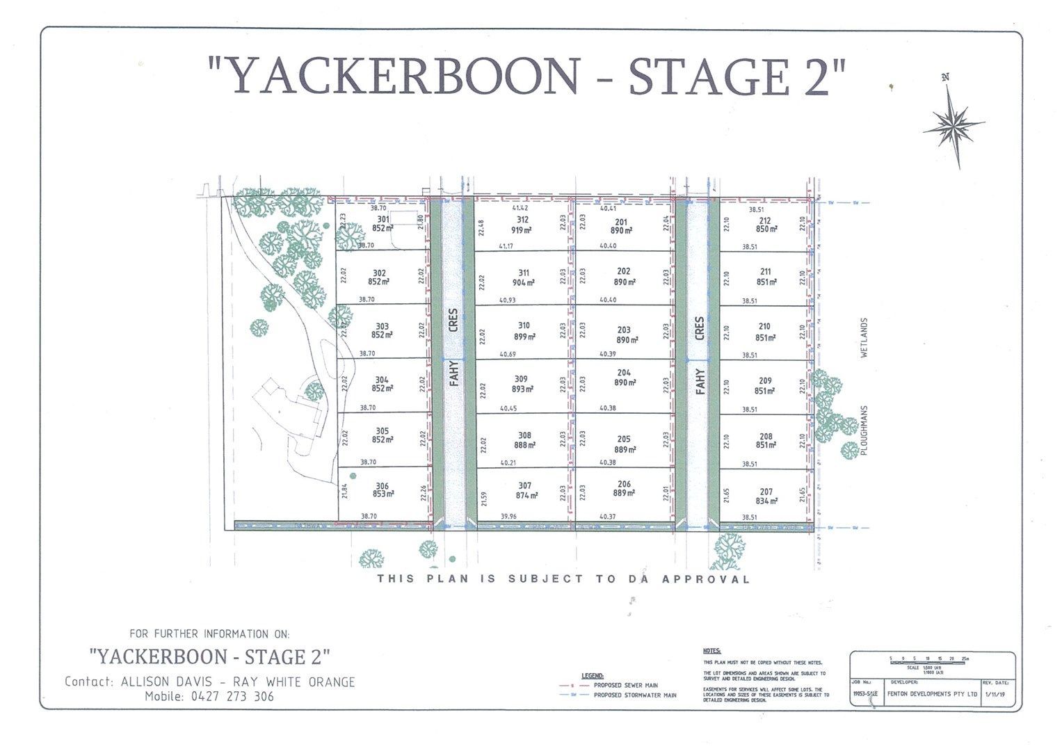 Lot 301 Yackerboon Estate - Stage 2, Orange NSW 2800, Image 0