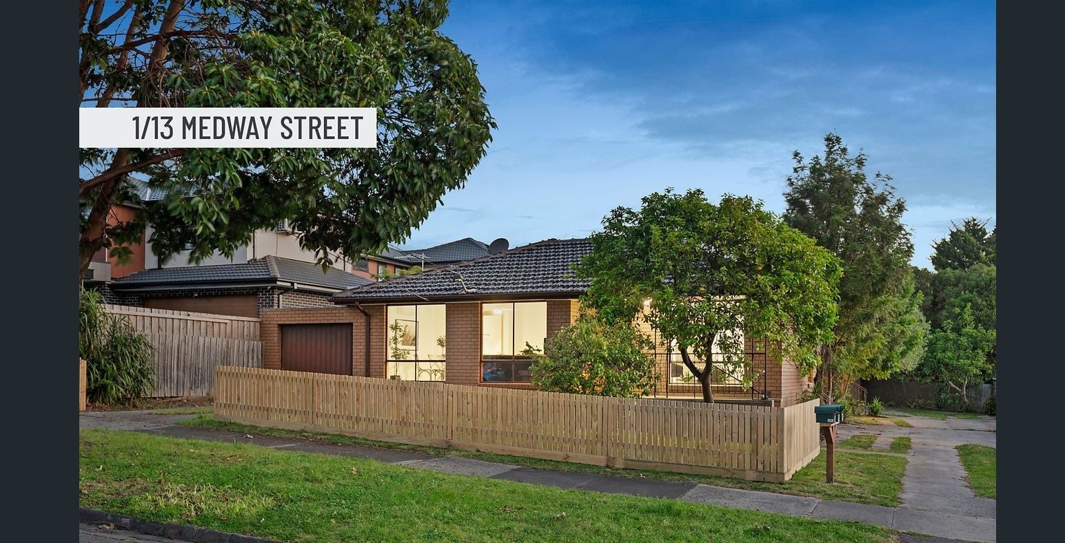 2 bedrooms Townhouse in 1/13 Medway Street BOX HILL NORTH VIC, 3129