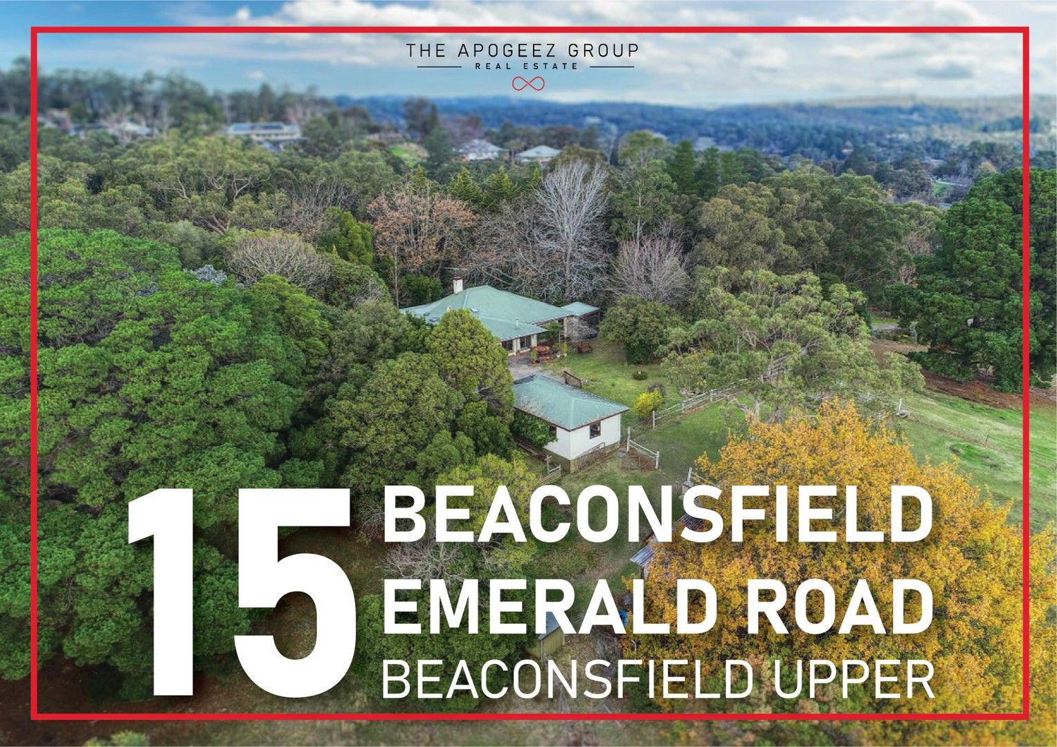 3 bedrooms Acreage / Semi-Rural in 15 Beaconsfield Emerald Rd BEACONSFIELD UPPER VIC, 3808