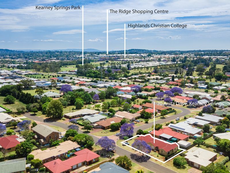 20 Anita Drive, Kearneys Spring QLD 4350, Image 1