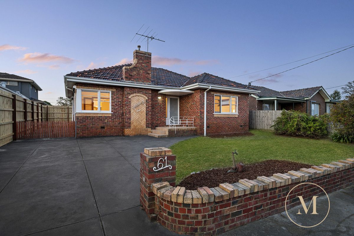 2 bedrooms House in 61 Berry Avenue EDITHVALE VIC, 3196