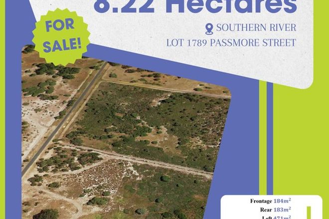 Picture of Lot 1789 Passmore Street, SOUTHERN RIVER WA 6110