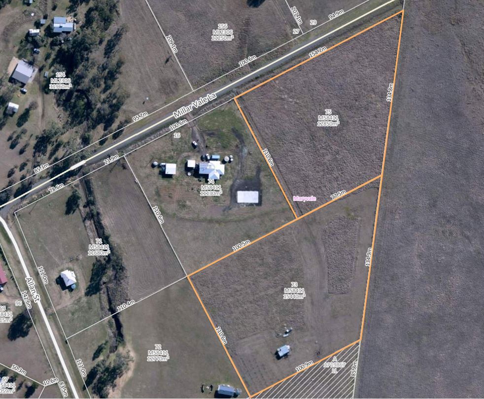 Lot 73 & 75/Millar Vale Lane, Maryvale QLD 4370, Image 0