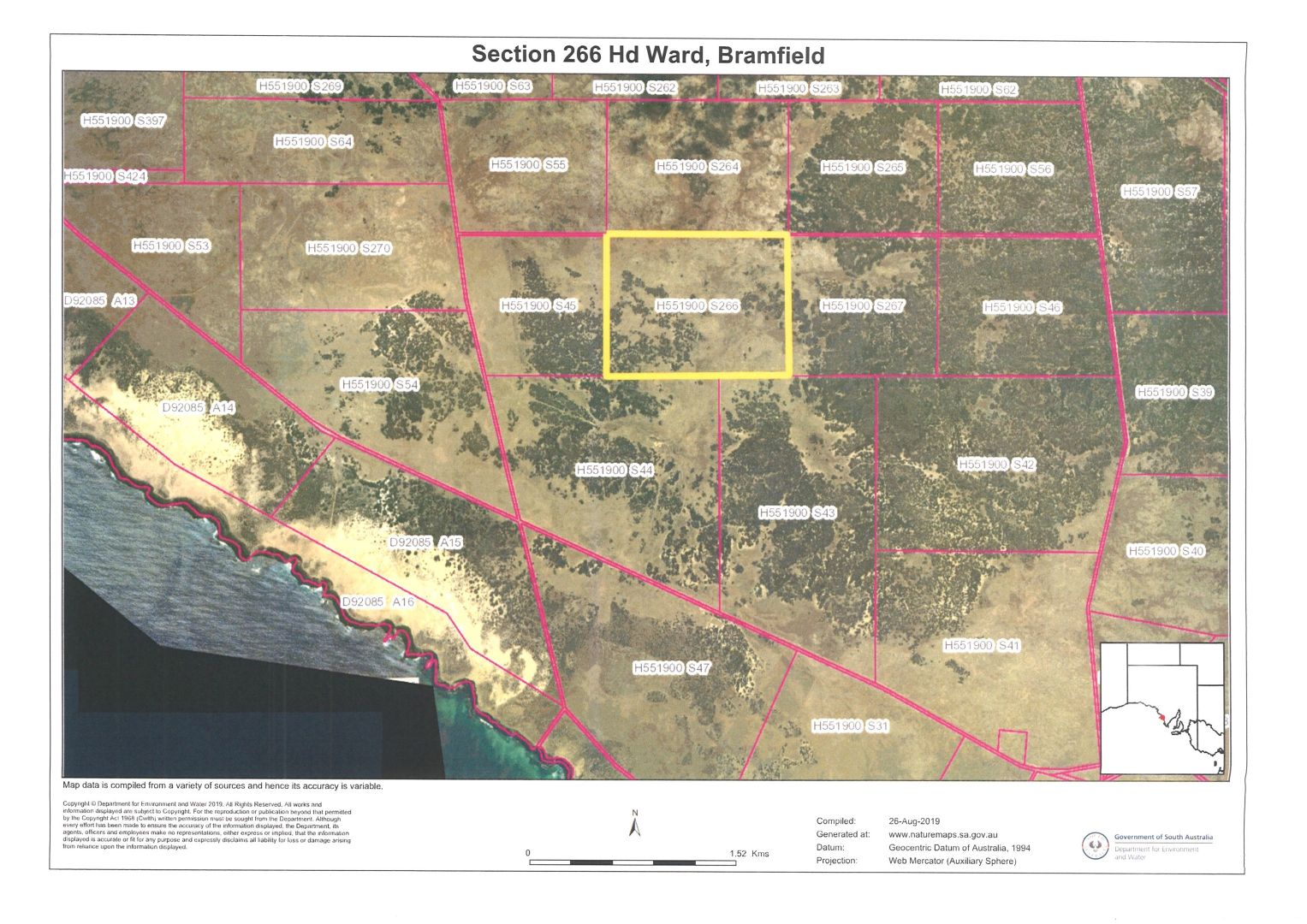 Section 266 Hundred Of Ward, Bramfield SA 5670, Image 1