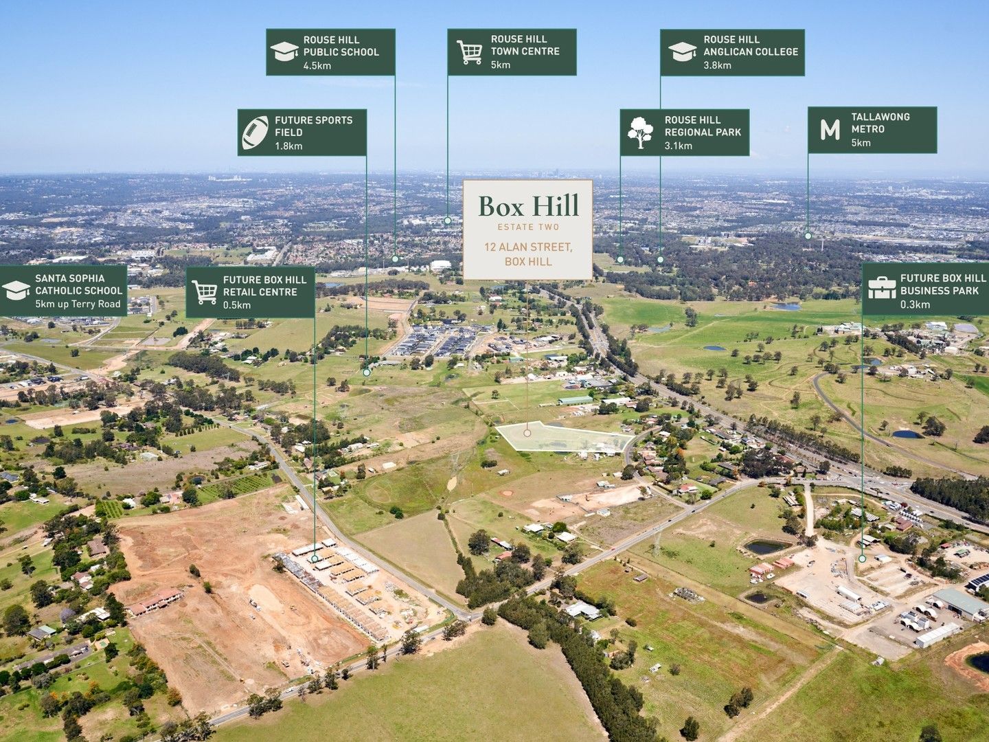 Lot 201/12 Alan St, Box Hill NSW 2765, Image 2