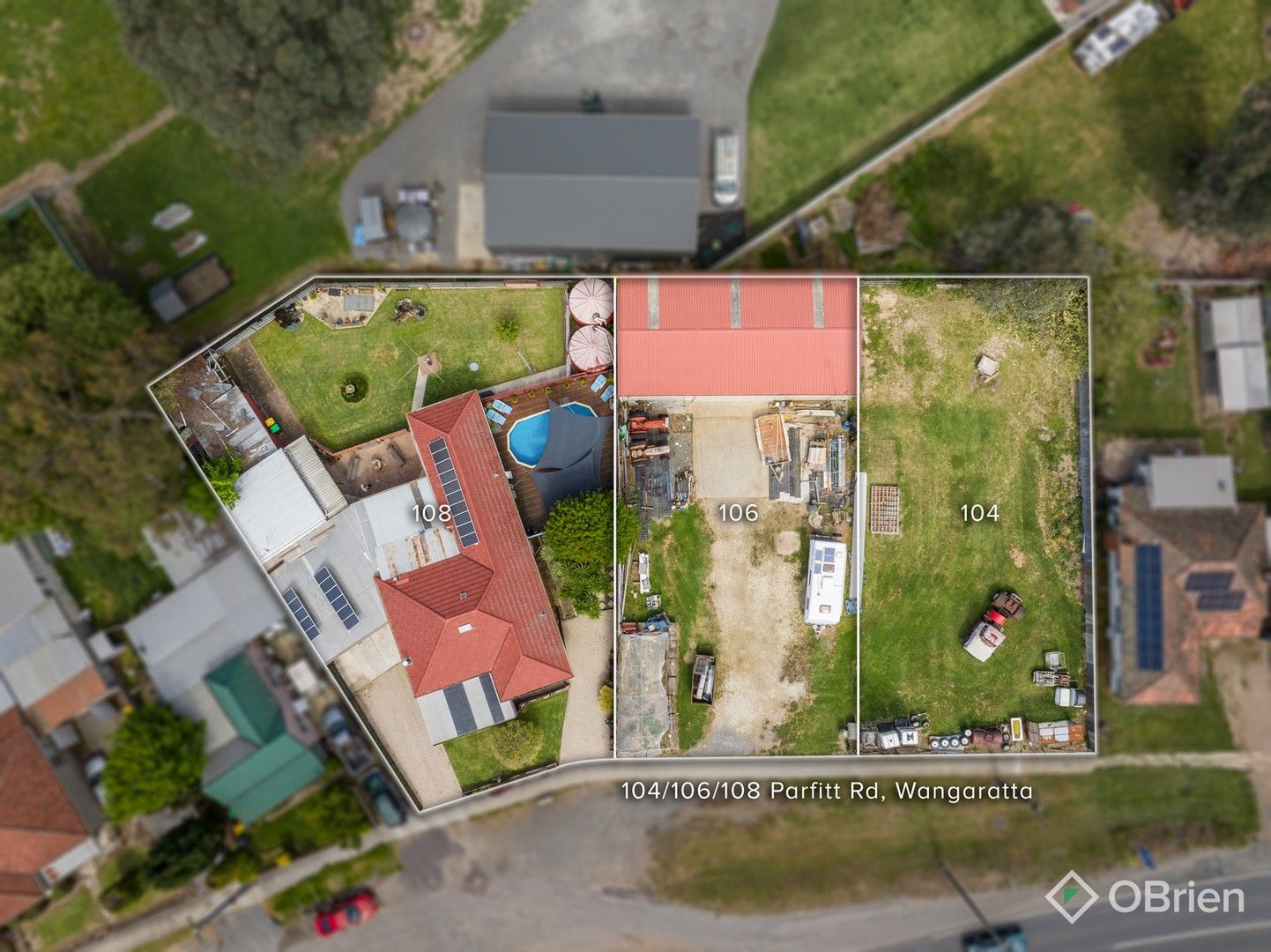 Vacant land in 106 Parfitt Road, WANGARATTA VIC, 3677