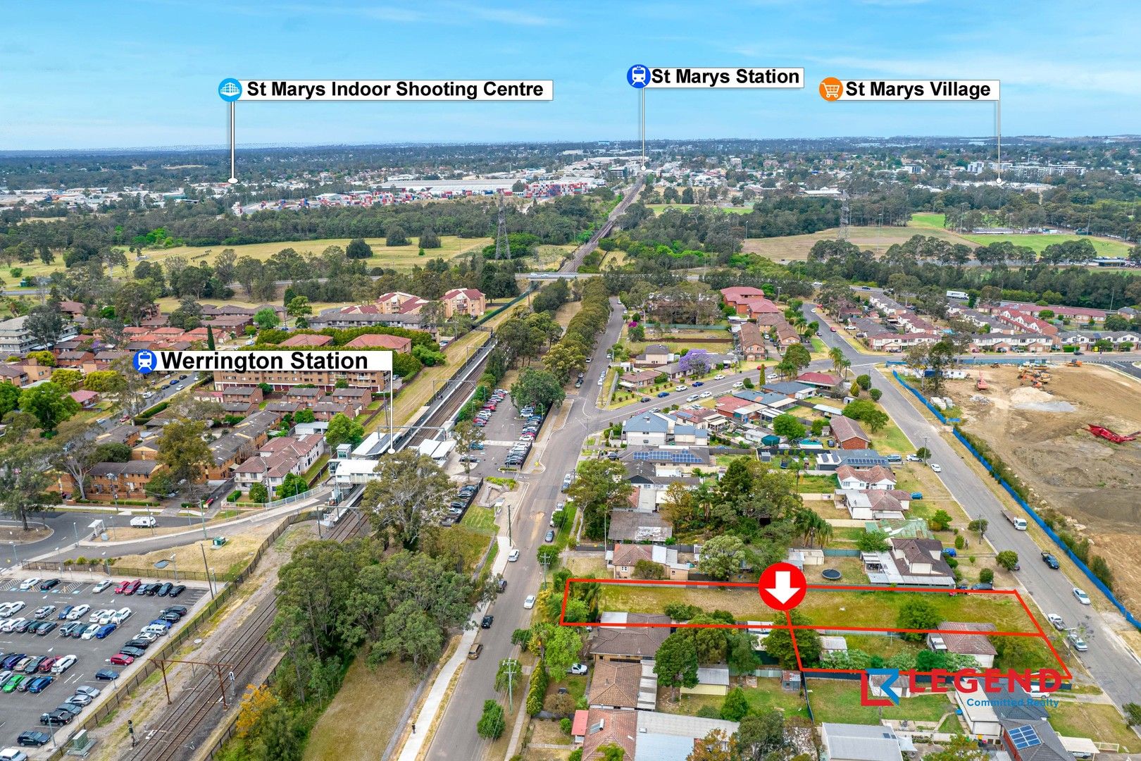 Vacant land in 21 Railway St & 31-33 Walker St, WERRINGTON NSW, 2747
