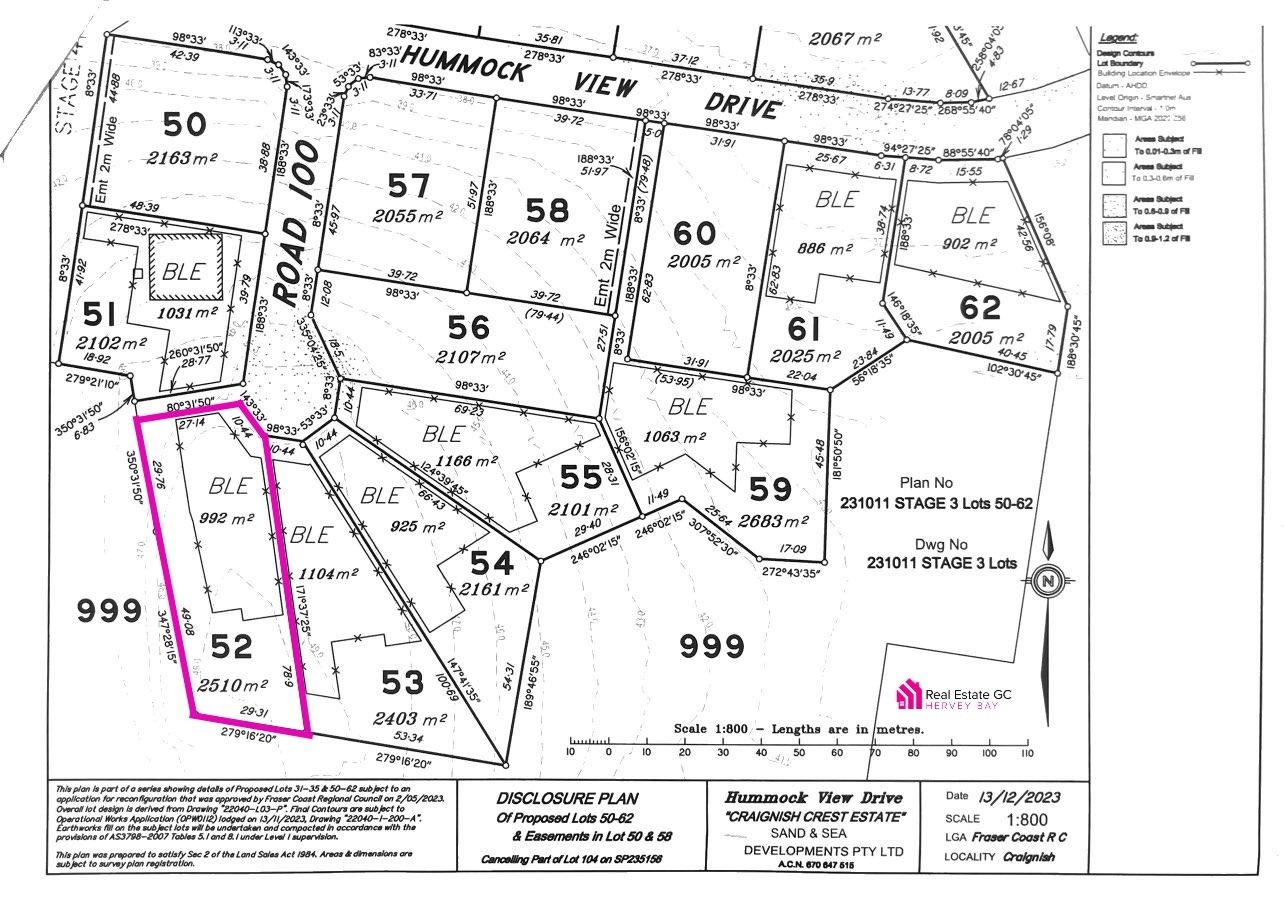 Lot 52 New Road - Hummock View Drive Sea Breeze Estate, Craignish QLD 4655, Image 2